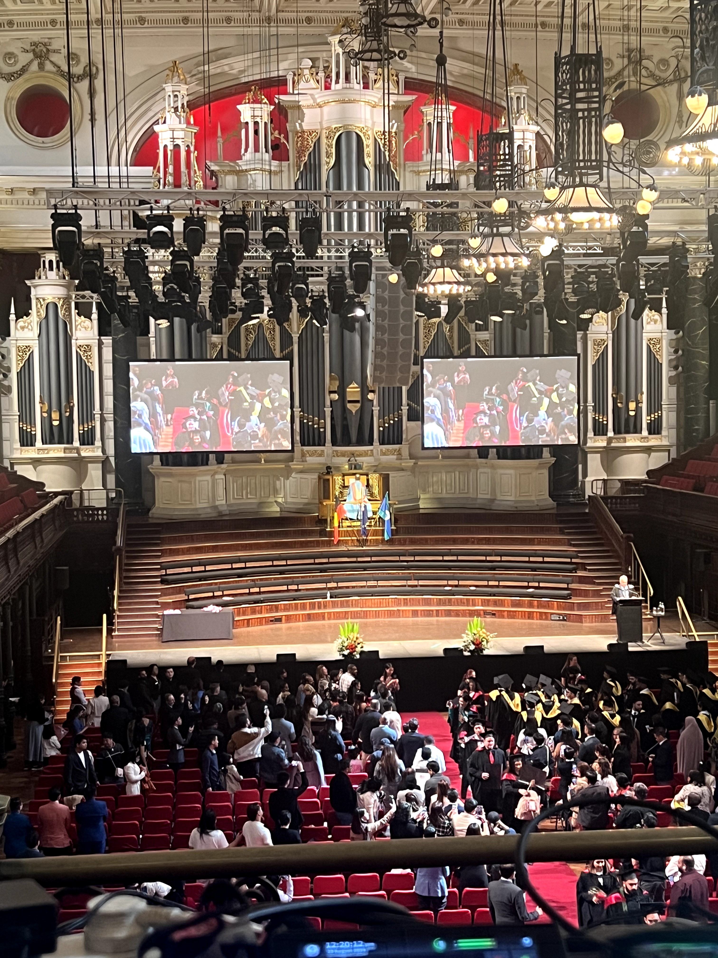 Townhall Graduation Celemony